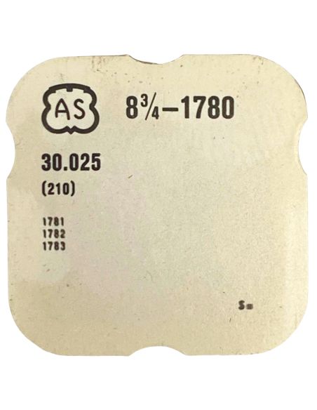 AS 1780 - 210 Roue moyenne (à l'unité) - Third wheel and pinion (per unit)