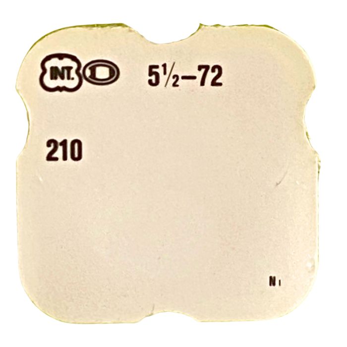 INT 72 - 210 Roue moyenne (à l'unité) - Third wheel and pinion (per unit)