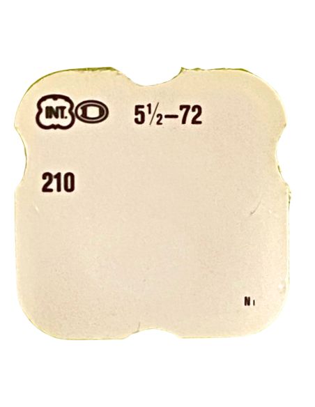 INT 72 - 210 Roue moyenne (à l'unité) - Third wheel and pinion (per unit)