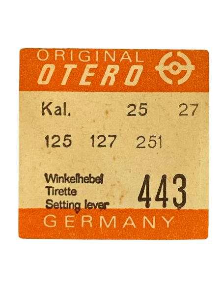 Otero 25 - 443 Tirette (à l'unité) - Setting lever (detent) (per unit)