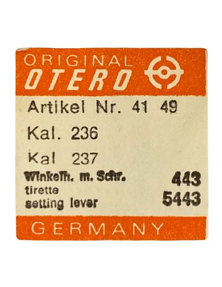 Otero 236 - 443 Tirette (à l'unité) - Setting lever (detent) (per unit)