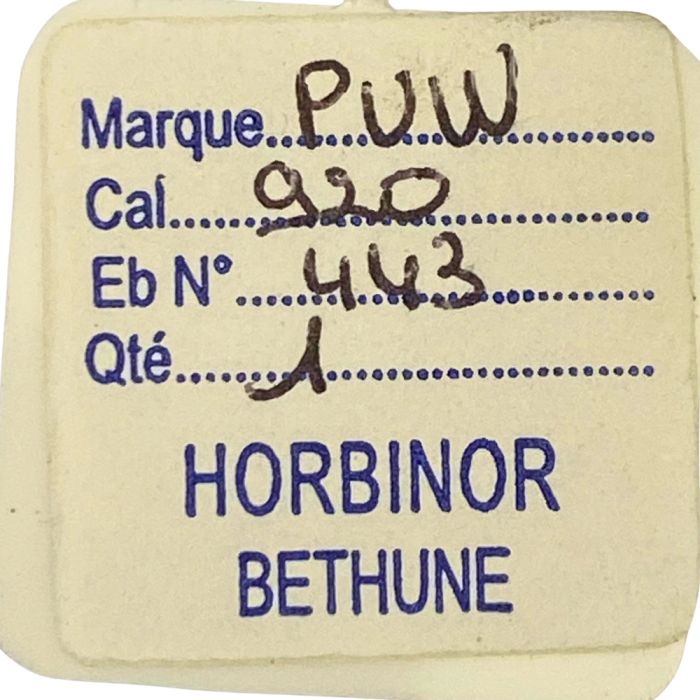 PUW 920 - 443 Tirette (à l'unité) - Setting lever (detent) (per unit)