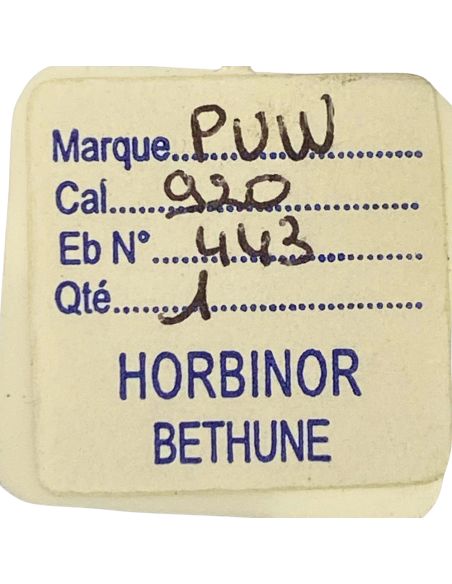 PUW 920 - 443 Tirette (à l'unité) - Setting lever (detent) (per unit)