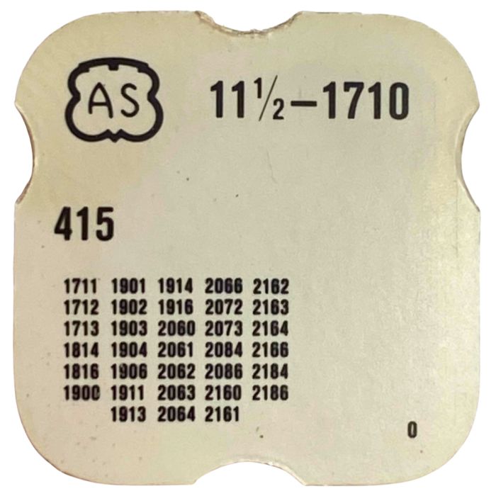 AS 1710 - 415 Rochet (à l'unité) - Ratchet wheel (per unit)