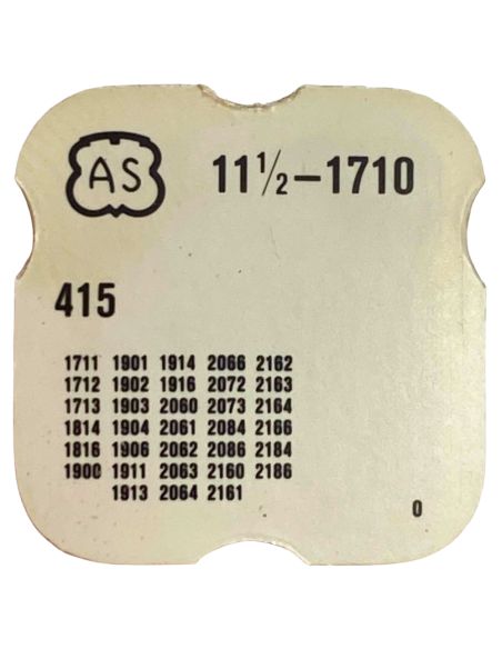 AS 1710 - 415 Rochet (à l'unité) - Ratchet wheel (per unit)
