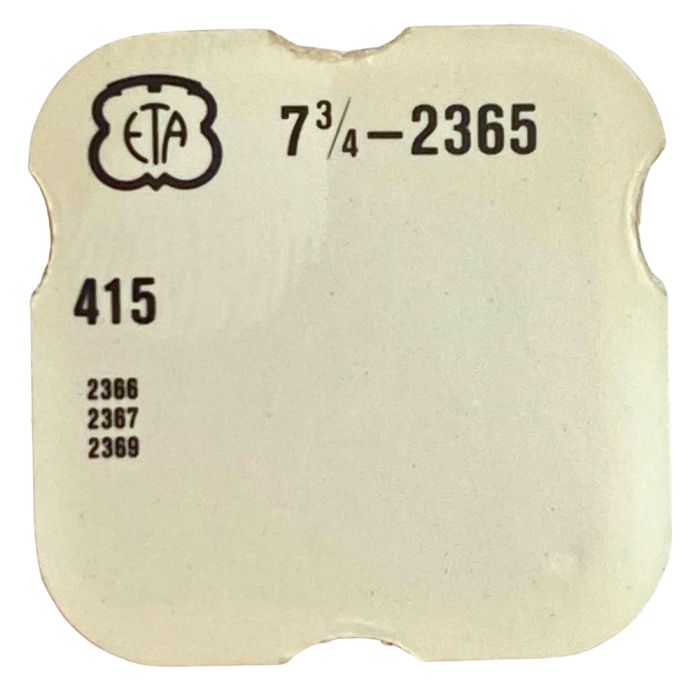 ETA 2365 - 415 Rochet (à l'unité) - Ratchet wheel (per unit)