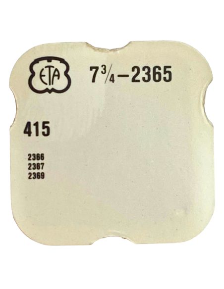 ETA 2365 - 415 Rochet (à l'unité) - Ratchet wheel (per unit)