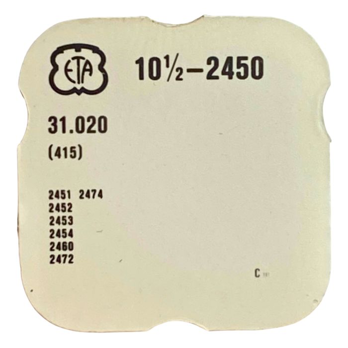 ETA 2450 - 415 Rochet (à l'unité) - Ratchet wheel (per unit)