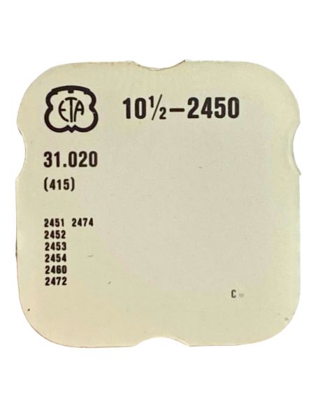 ETA 2450 - 415 Rochet (à l'unité) - Ratchet wheel (per unit)