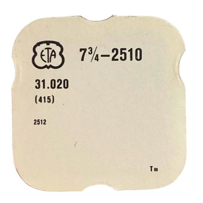 ETA 2510 - 415 Rochet (à l'unité) - Ratchet wheel (per unit)