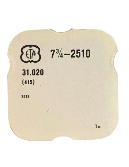 ETA 2510 - 415 Rochet (à l'unité) - Ratchet wheel (per unit)