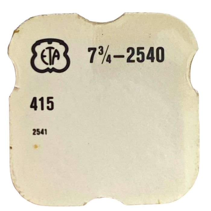 ETA 2540 - 415 Rochet (à l'unité) - Ratchet wheel (per unit)