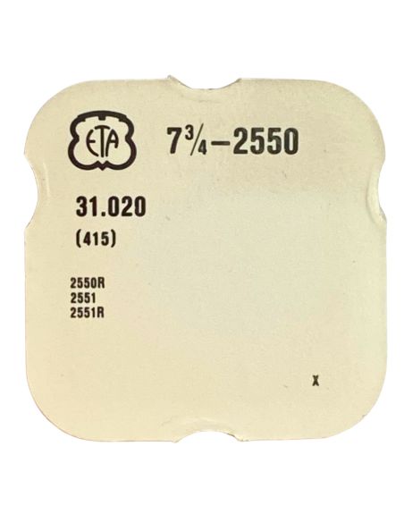 ETA 2550 - 415 Rochet (à l'unité) - Ratchet wheel (per unit)