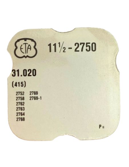 ETA 2750 - 415 Rochet (à l'unité) - Ratchet wheel (per unit)