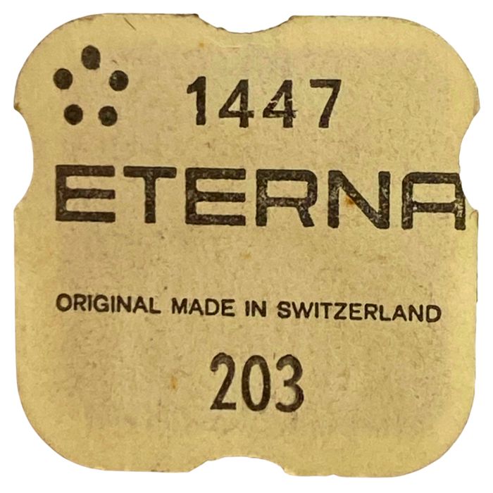 Eterna 1447 - 203 Roue intermédiaire (à l'unité) - Intermediate wheel and pinion (per unit)