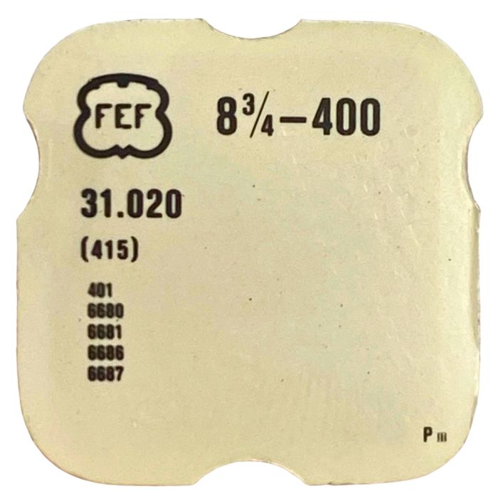 F.E.F 400 - 415 Rochet (à l'unité) - Ratchet wheel (per unit)