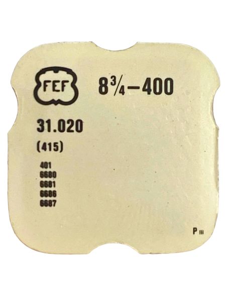 F.E.F 400 - 415 Rochet (à l'unité) - Ratchet wheel (per unit)