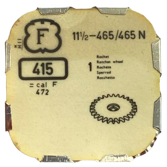 Felsa 465/465N - 415 Rochet (à l'unité) - Ratchet wheel (per unit)