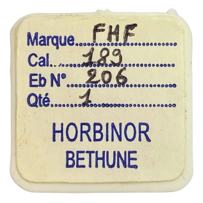 FHF 189 - 206 Roue de centre percée sans chaussée (à l'unité) - Center wheel and pinion drilled without cannon pinion (per unit)