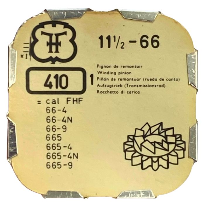 FHF 66 - 410 Pignon de remontoir (à l'unité) - Winding pinion (per unit)