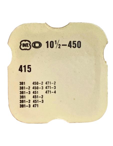 INT 450 - 415 Rochet (à l'unité) - Ratchet wheel (per unit)