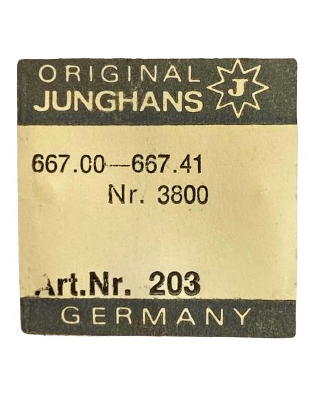 Junghans 667 - 203 Roue intermédiaire (à l'unité) - Intermediate wheel and pinion (per unit)