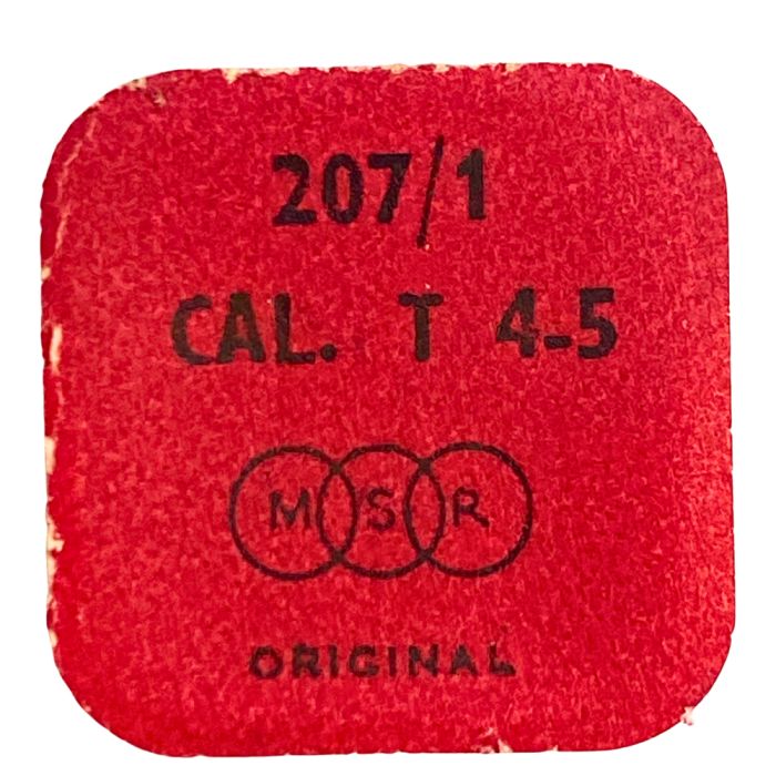 MSR T4.5 - 207/1 Roue de minute non percée avec chaussée (à l'unité) - Barrel driven minute pinion undrilled with cannon pinion 