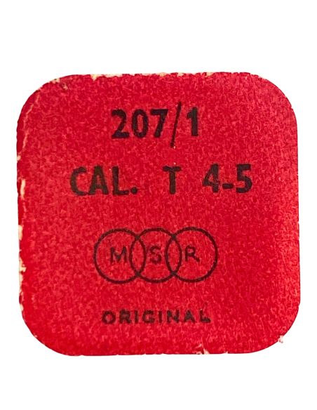 MSR T4.5 - 207/1 Roue de minute non percée avec chaussée (à l'unité) - Barrel driven minute pinion undrilled with cannon pinion 