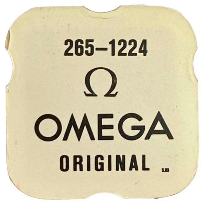 Omega 265 - 1224 Roue de centre avec chaussée (roue de minute) (à l'unité) - Center wheel and pinion with cannon pinion (per uni