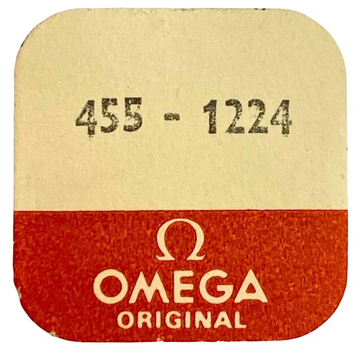 Omega 455 - 1224 Roue de centre avec chaussée (roue de minute) (à l'unité) - Center wheel and pinion with cannon pinion (per uni
