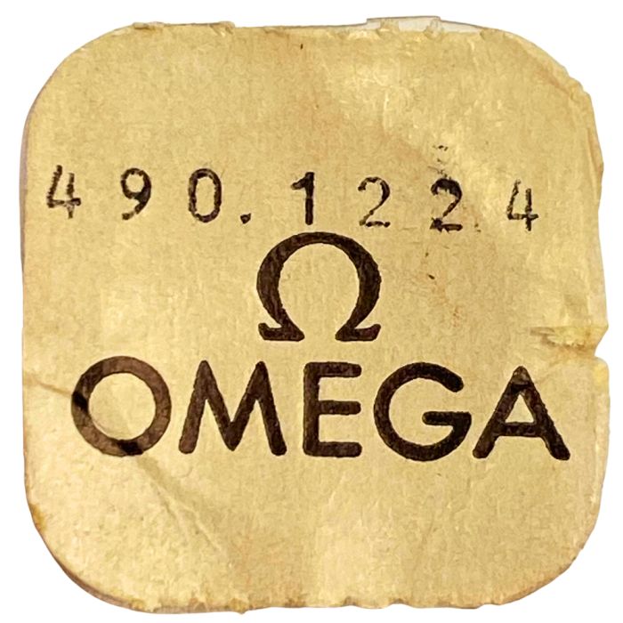 Omega 490 - 1224 Roue de centre avec chaussée (roue de minute) (à l'unité) - Center wheel and pinion with cannon pinion (per uni