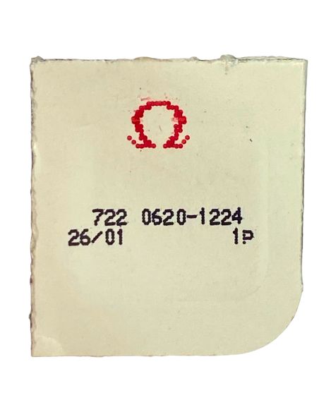 Omega 620 - 1224 Roue de centre avec chaussée (roue de minute) (à l'unité) - Center wheel and pinion with cannon pinion (per uni