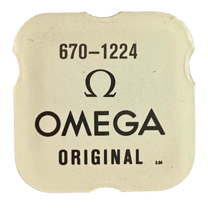 Omega 670 - 1224 Roue de centre avec chaussée (roue de minute) (à l'unité) - Center wheel and pinion with cannon pinion (per uni