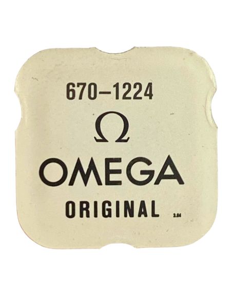 Omega 670 - 1224 Roue de centre avec chaussée (roue de minute) (à l'unité) - Center wheel and pinion with cannon pinion (per uni