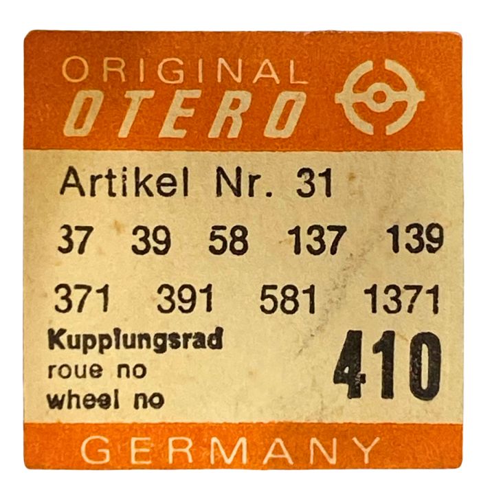 Otero 37 - 410 Pignon de remontoir (à l'unité) - Winding pinion (per unit)