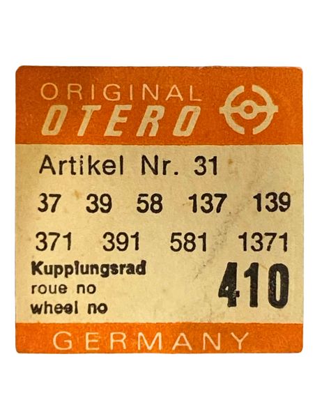 Otero 37 - 410 Pignon de remontoir (à l'unité) - Winding pinion (per unit)