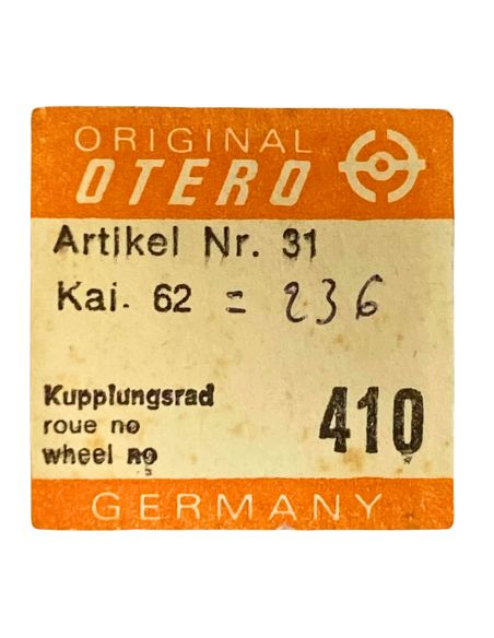 Otero 62 - 410 Pignon de remontoir (à l'unité) - Winding pinion (per unit)