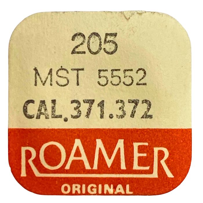 Roamer 371.372 - 205 Roue de centre percée avec chaussée (à l'unité) - Center wheel and pinion drilled with cannon pinion (per u