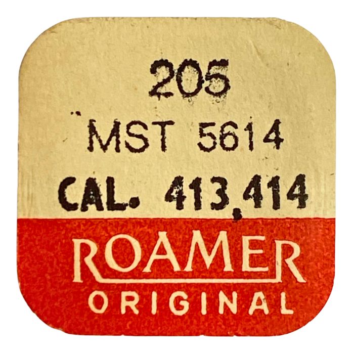 Roamer 413.414 - 205 Roue de centre percée avec chaussée (à l'unité) - Center wheel and pinion drilled with cannon pinion (per u