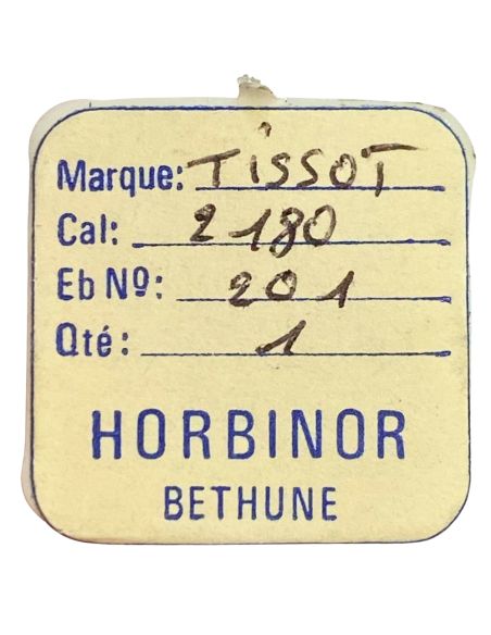 Tissot 2180 - 201 Roue de centre sans chaussée (à l'unité) - Center wheel and pinion without cannon pinion (per unit)