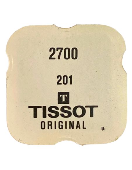 Tissot 2700 - 201 Roue de centre sans chaussée (à l'unité) - Center wheel and pinion without cannon pinion (per unit)