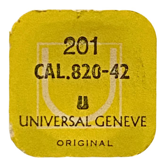 Universal Genève 820.42 - 201 Roue de centre sans chaussée (à l'unité) - Center wheel and pinion without cannon pinion (per unit