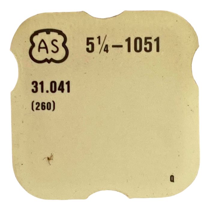 AS 1051 - 260 Roue de minuterie (à l'unité) - Minute wheel (per unit)