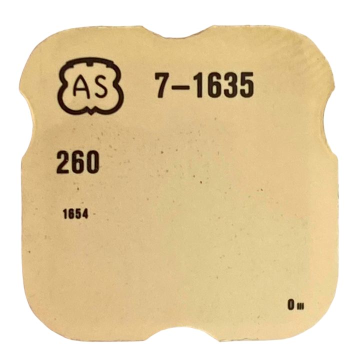 AS 1635 - 260 Roue de minuterie (à l'unité) - Minute wheel (per unit)