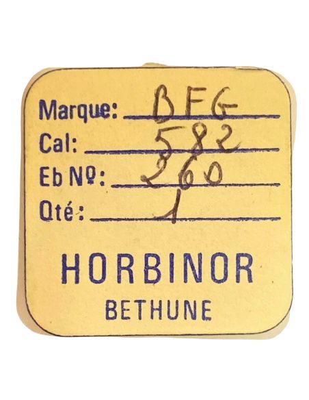 BFG 582 - 260 Roue de minuterie (à l'unité) - Minute wheel (per unit)