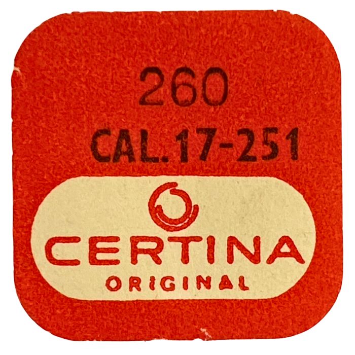 Certina 17-251 - 260 Roue de minuterie (à l'unité) - Minute wheel (per unit)