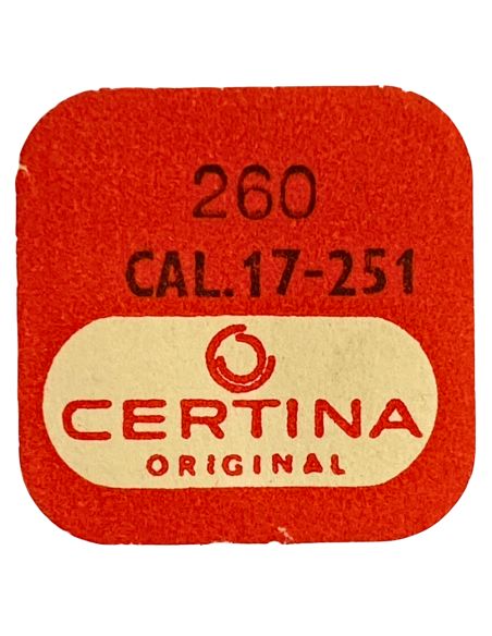 Certina 17-251 - 260 Roue de minuterie (à l'unité) - Minute wheel (per unit)