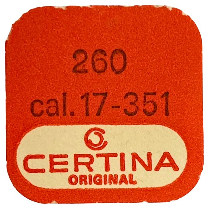Certina 17-351 - 260 Roue de minuterie (à l'unité) - Minute wheel (per unit)