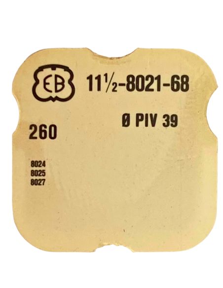 EB 8021-68 - 260 Roue de minuterie (à l'unité) - Minute wheel (per unit)