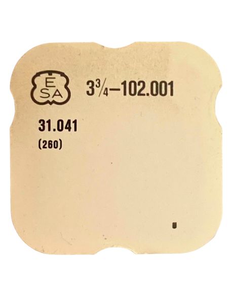 ESA 102.001 - 260 Roue de minuterie (à l'unité) - Minute wheel (per unit)